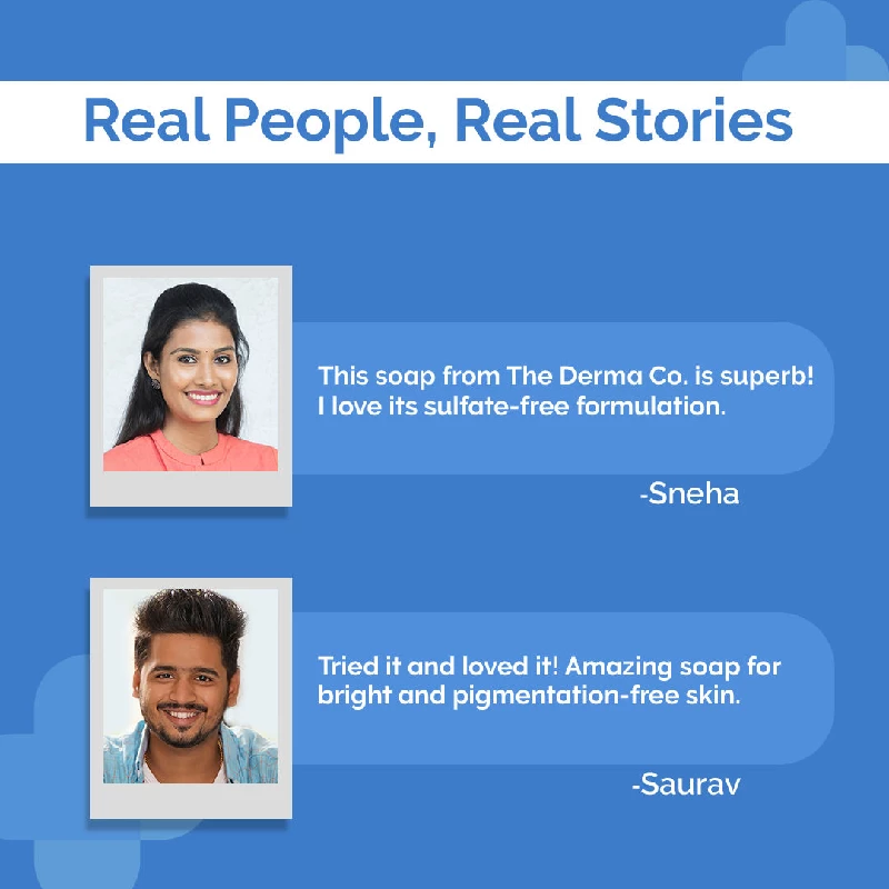 The Derma Co Kojic Acid Syndet Soap with Glutathione for Pigmentation (Pack of 2), 150 g-3.webp